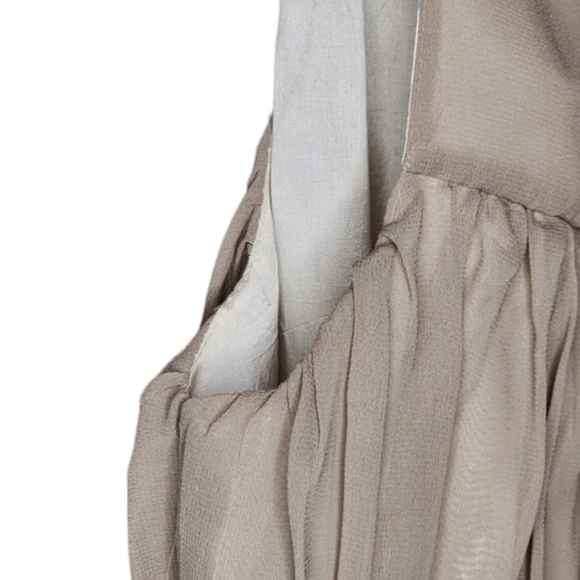 EMERGE short dress chiffon sleeveless formal dress size 10 - Picture 11 of 13